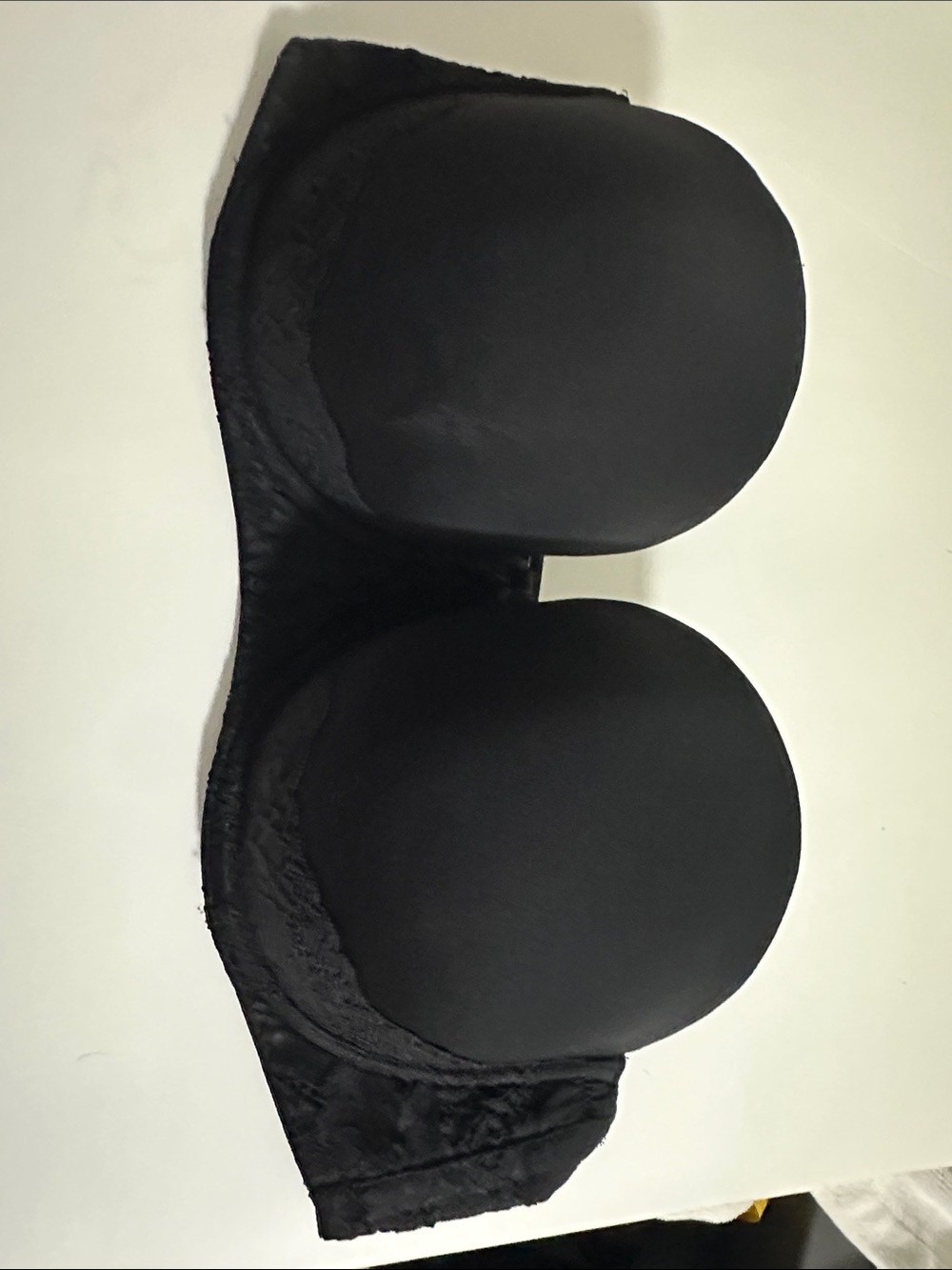 Strapless Black Molded T-Shirt Bra